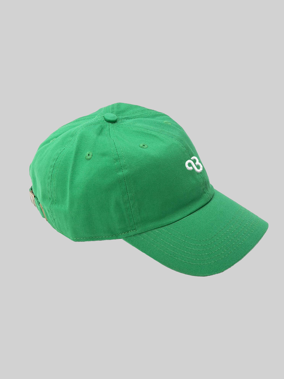 KYUSAN NEW HATTAN ベースボールローキャップ キューサンロゴ ケリーグリーン