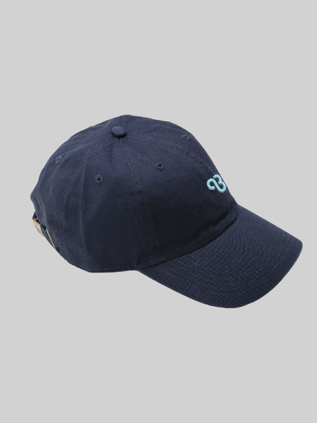 KYUSAN NEW HATTAN ベースボールローキャップ キューサンロゴ ネイビー