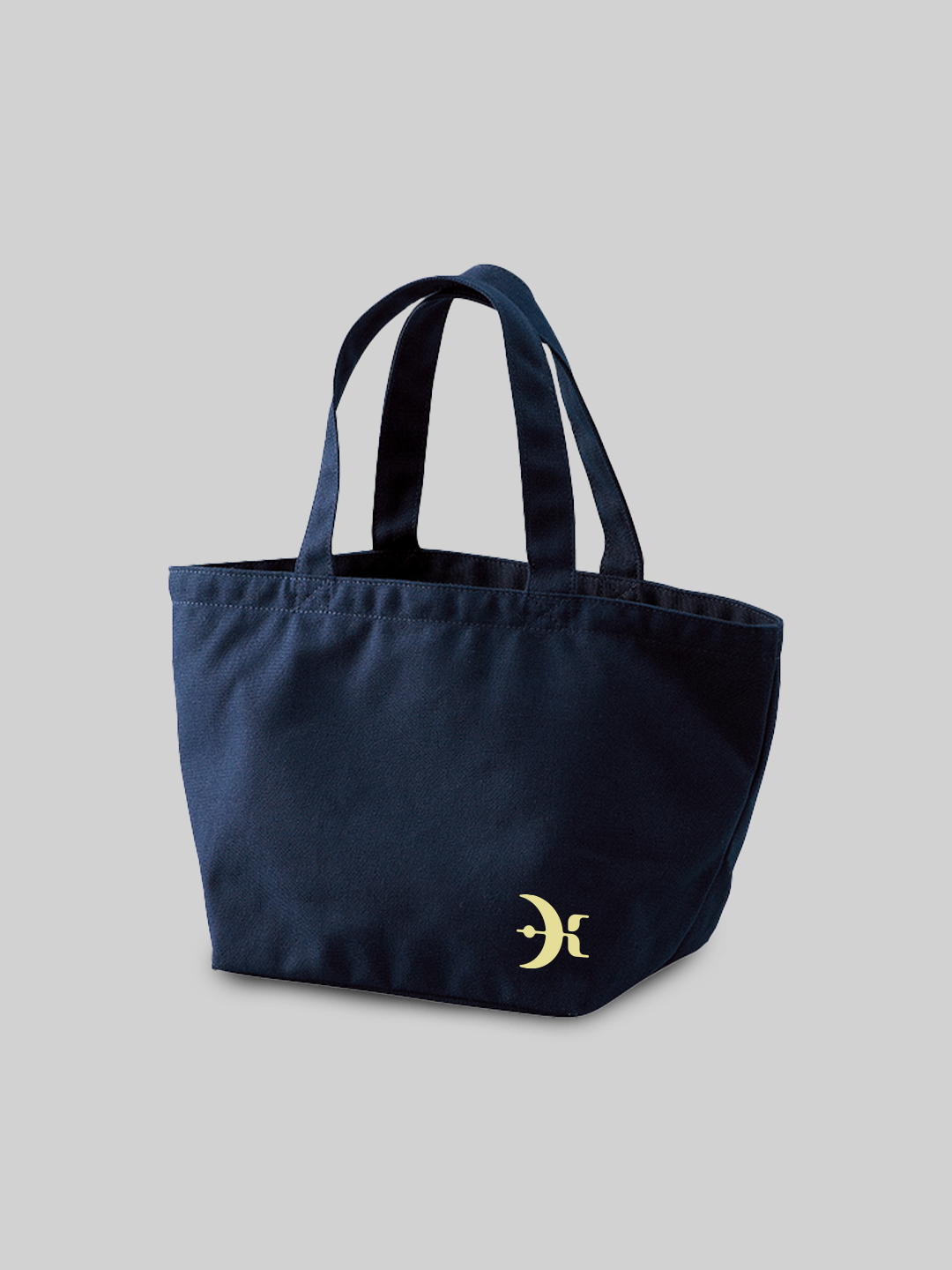 KYUSAN ランチトートバッグ トリロゴ ネイビー