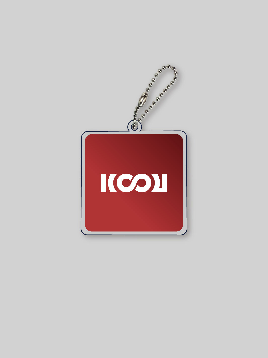 KYUSAN キーホルダー シャリンロゴ　レッド