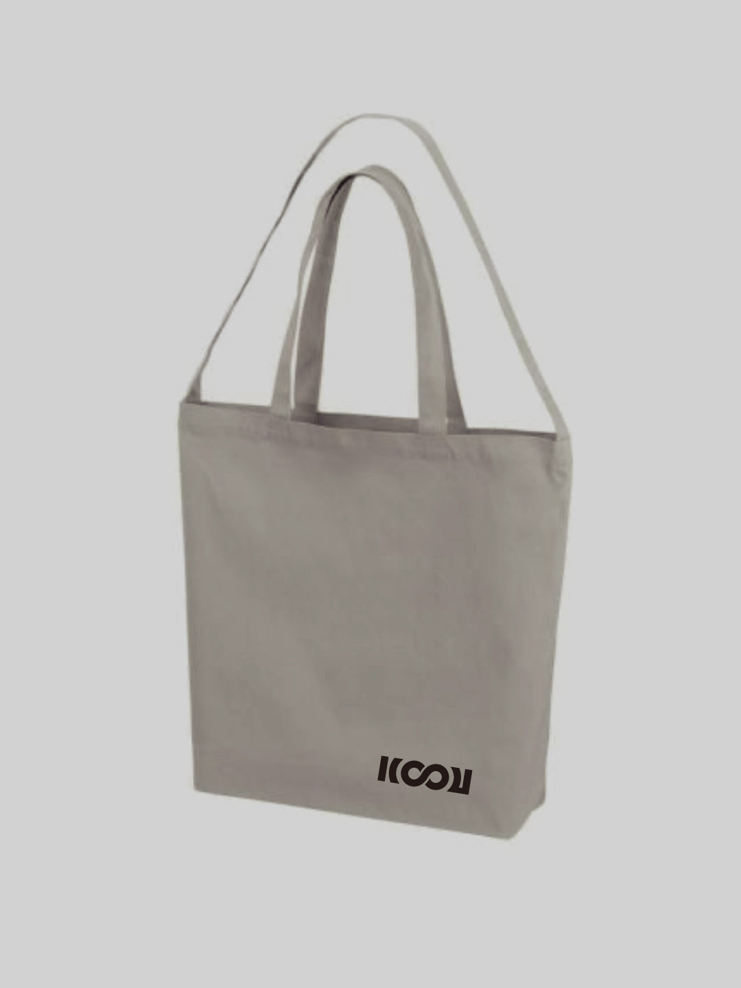 KYUSAN ２WAYトートバッグ シャリンロゴ小ライトグレー