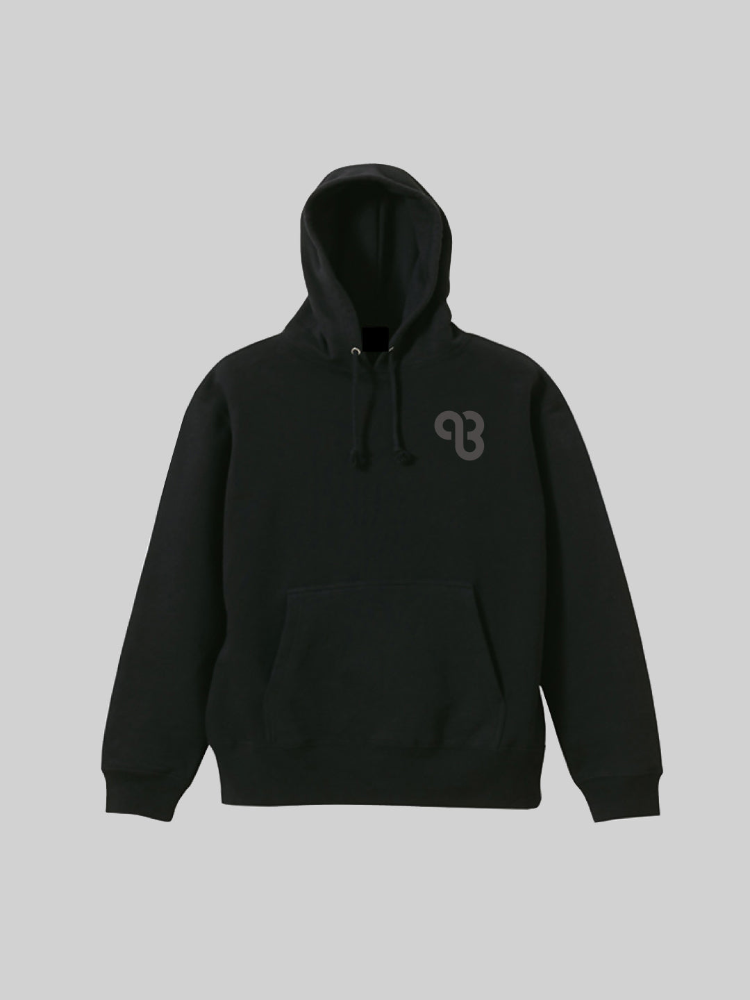 KYUSAN プルオーバーパーカー キューサンロゴ ブラック