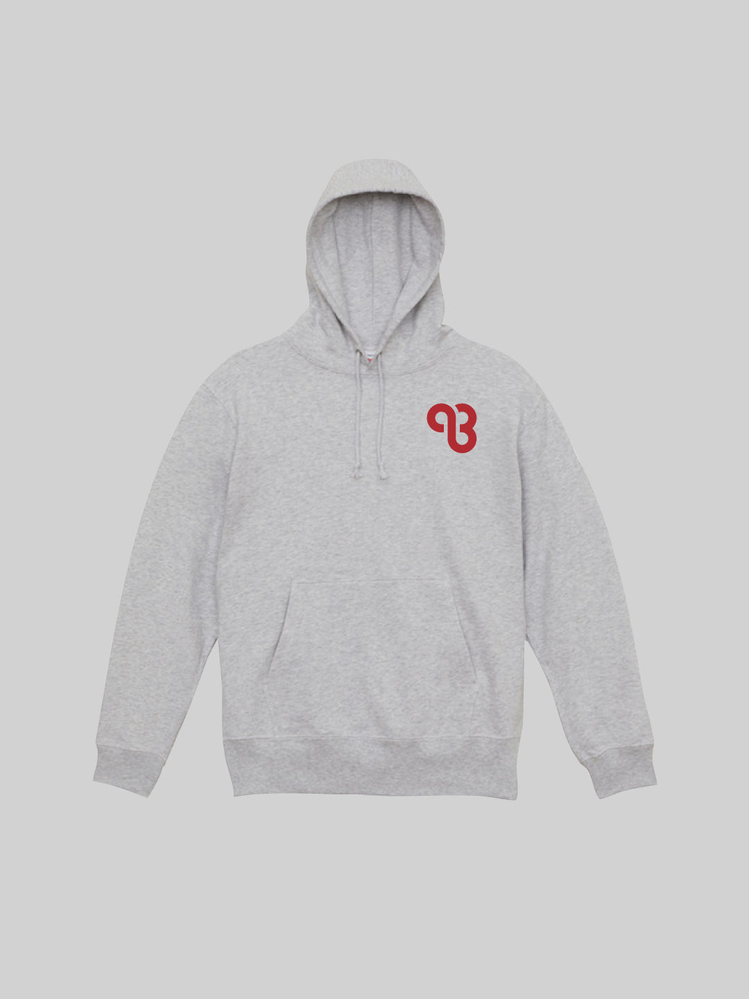 KYUSAN プルオーバーパーカー キューサンロゴ グレー