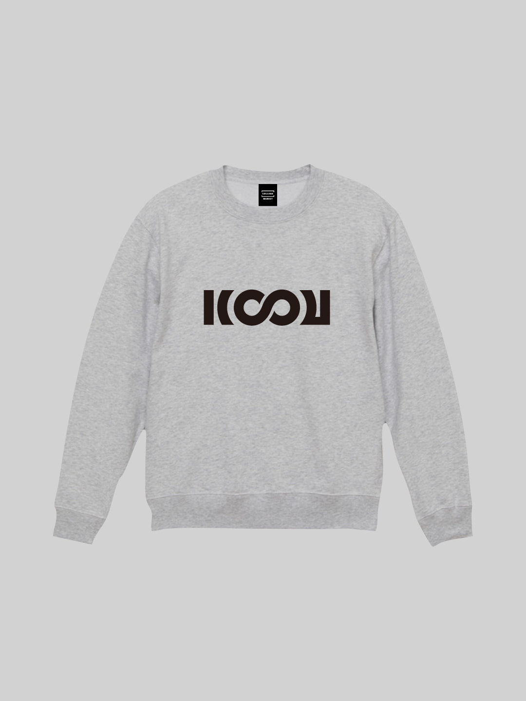 KYUSAN クルーネックスウェット シャリンロゴ アッシュ