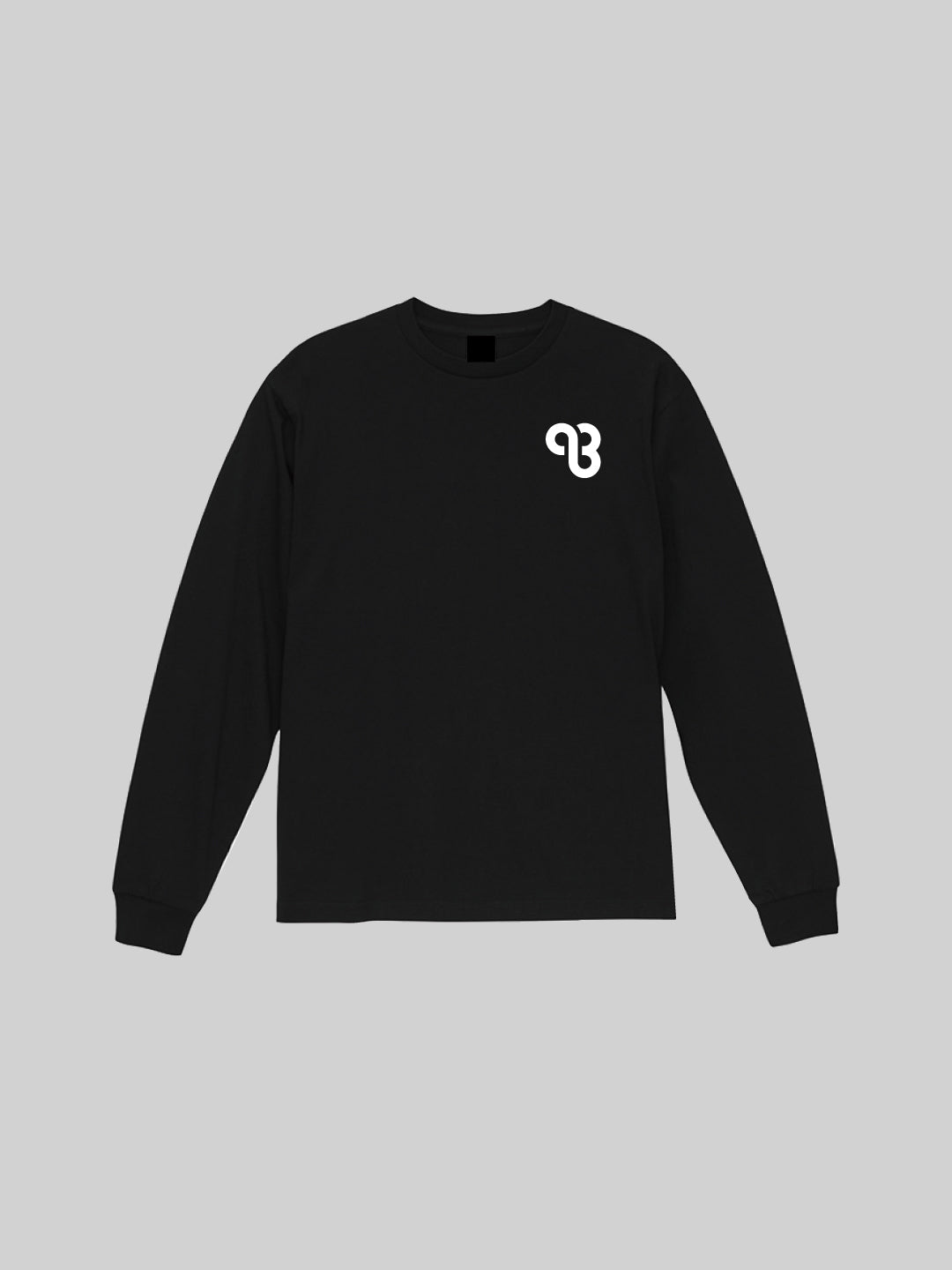 KYUSAN ロングスリーブTEE キューサンロゴ ブラック