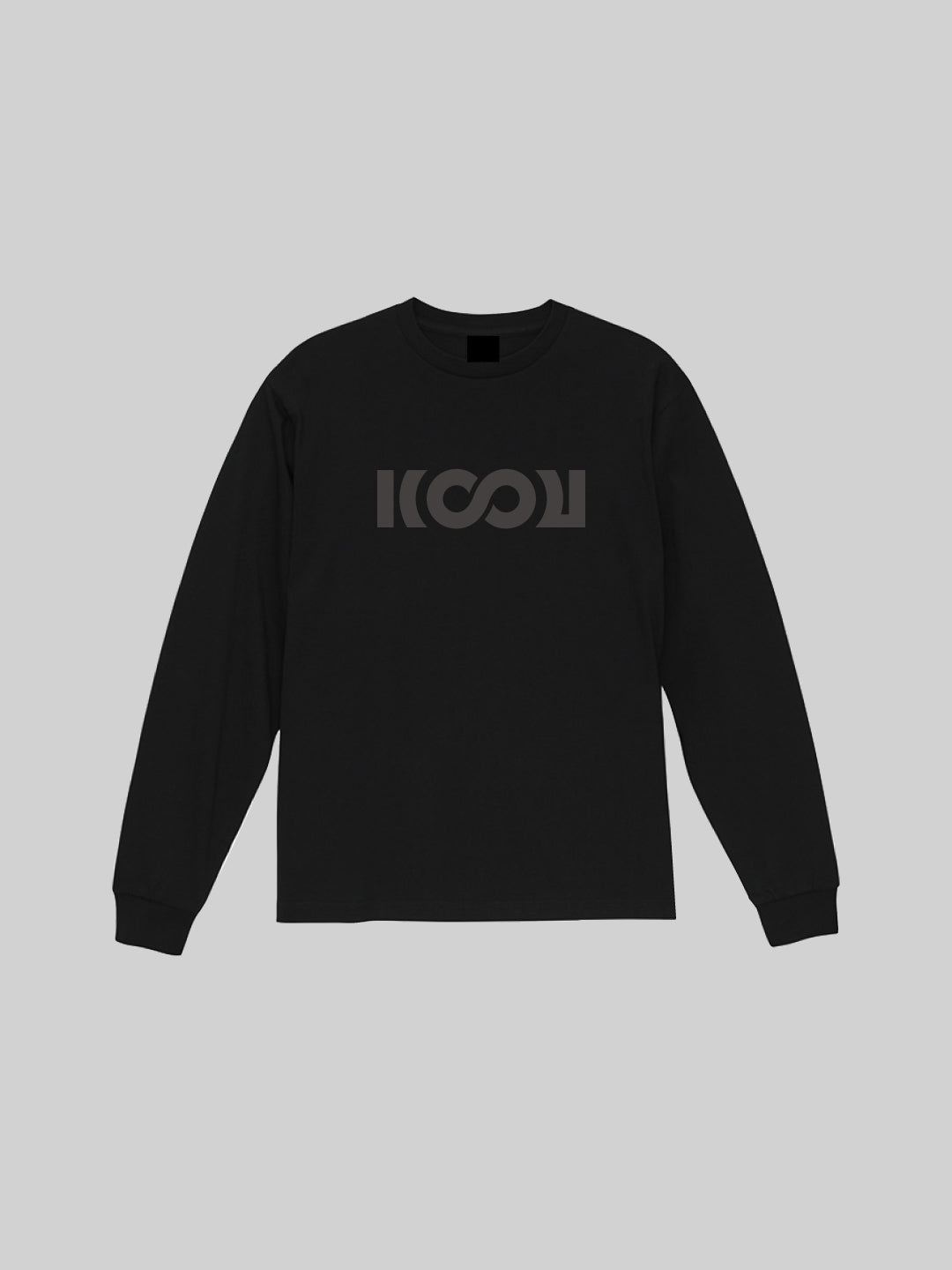 KYUSAN ロングスリーブTEE シャリンロゴ  ブラック