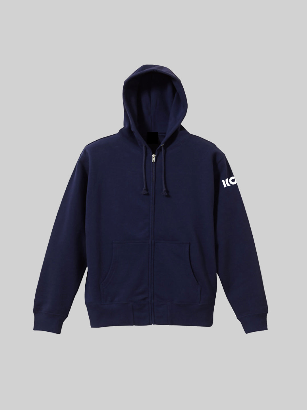 KYUSAN ジップパーカー シャリンロゴ ネイビー