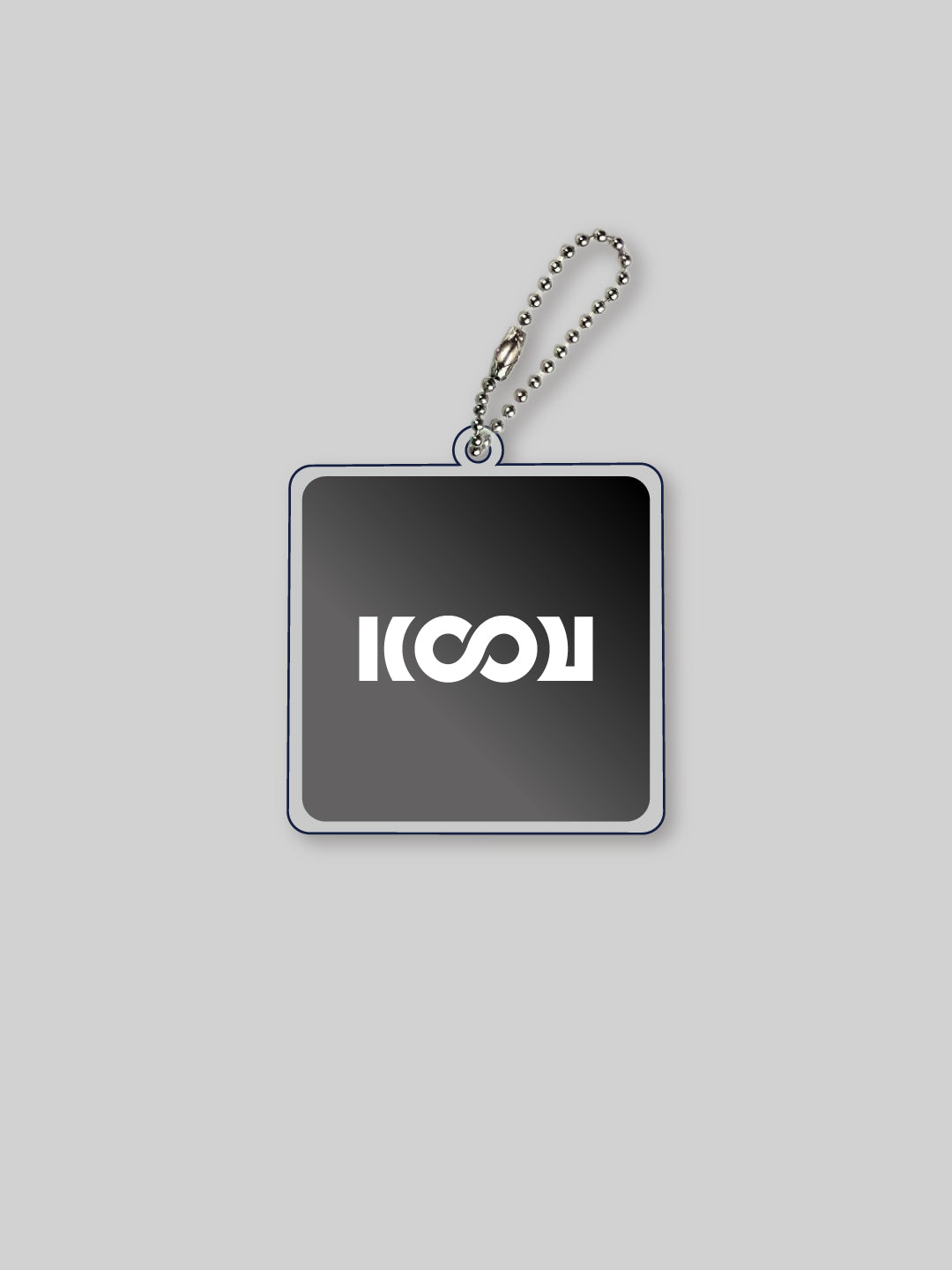 KYUSAN キーホルダー シャリンロゴ　ブラック