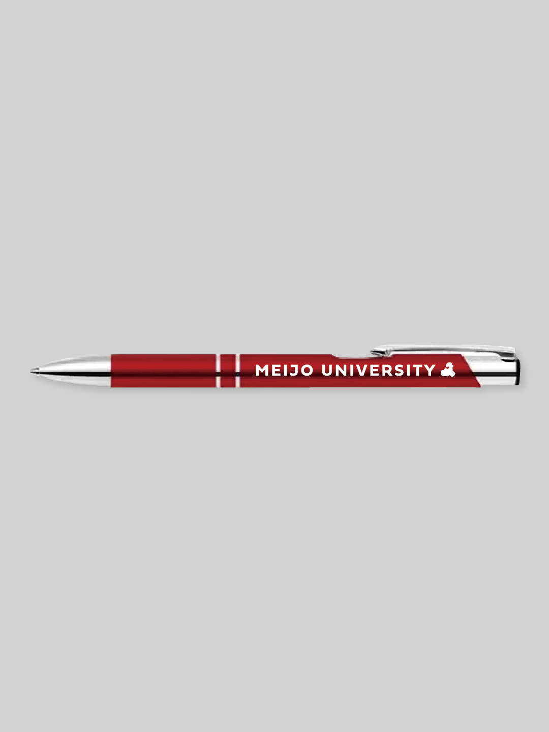 MEIJO ボールペン MEIJOロゴ レッド