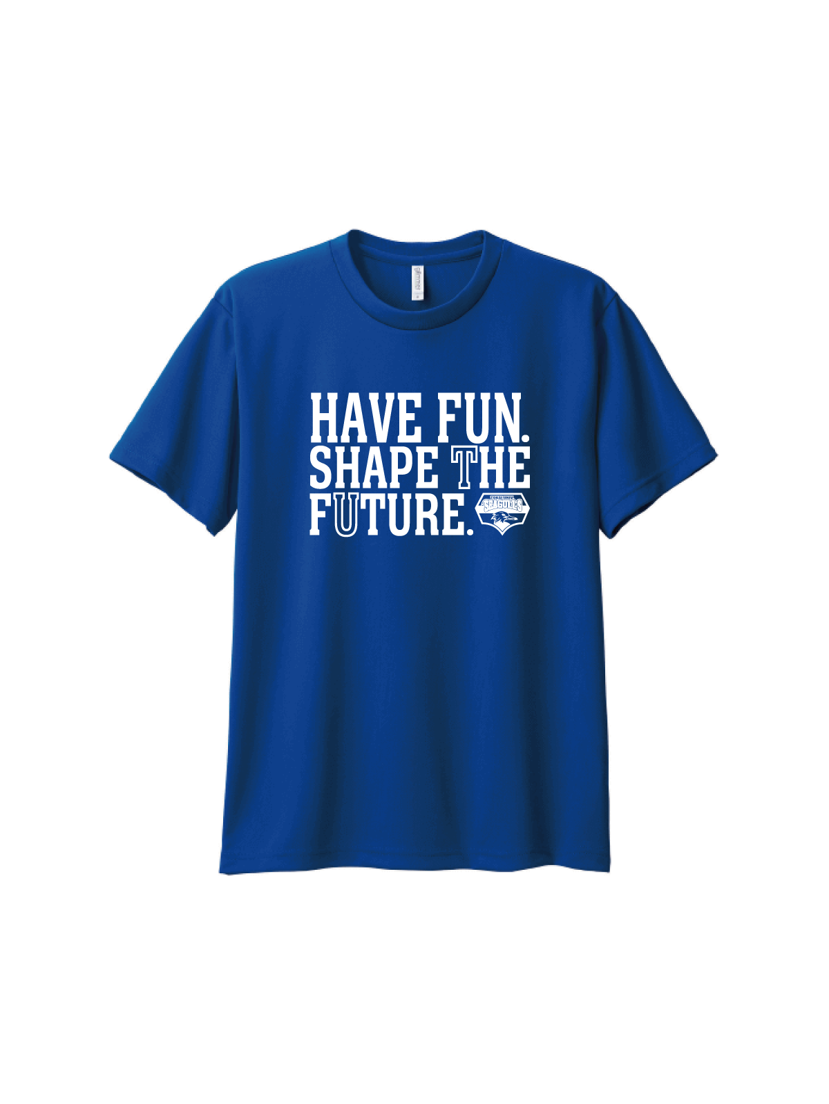 東海大学 SEAGULLS HAVE FUN ドライTシャツ ブルー