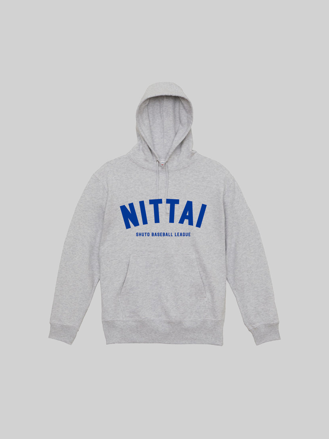 SHUTO 日本体育大学スウェットプルオーバーパーカー グレー