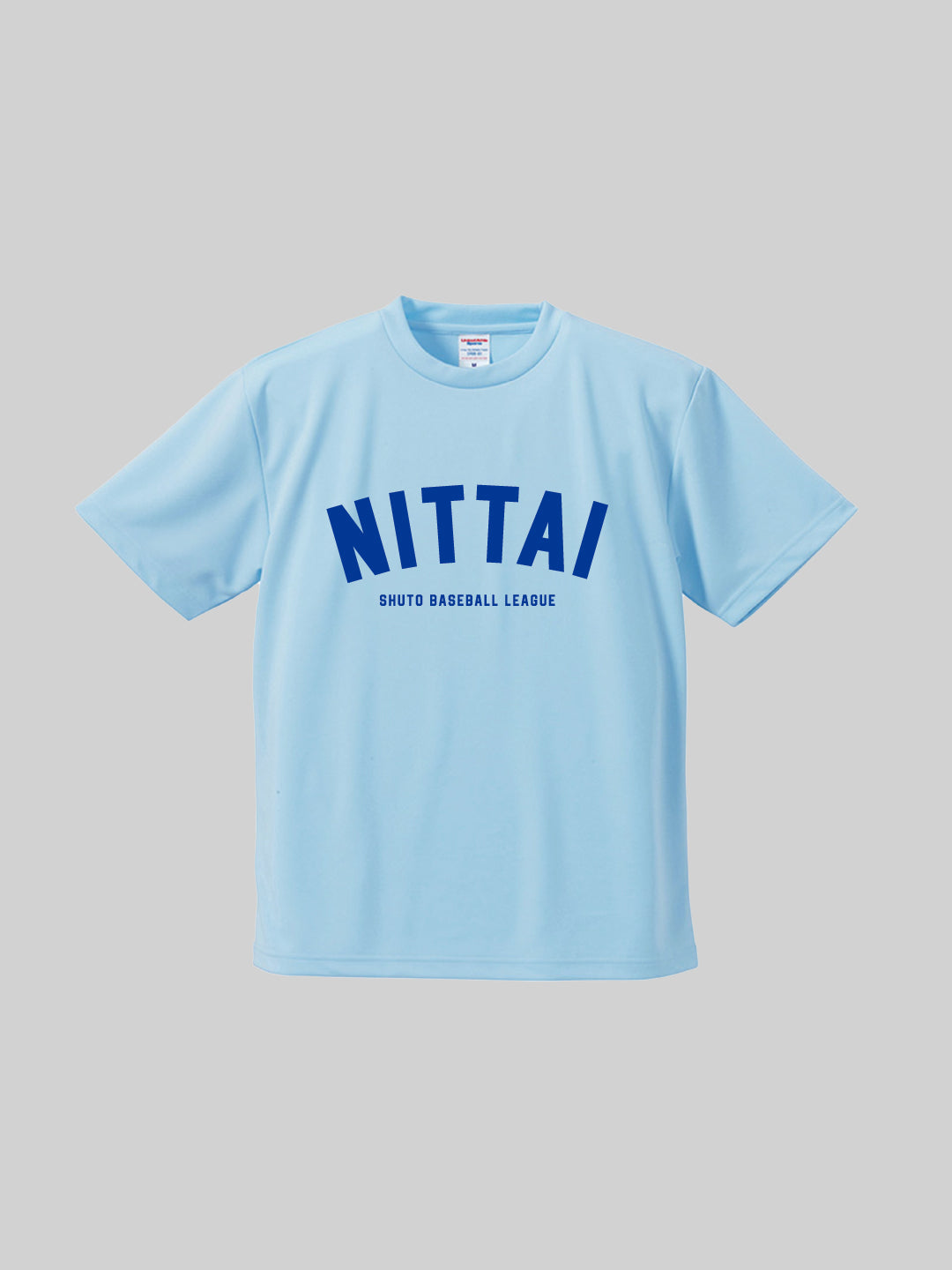 SHUTO 日本体育大学 ドライTシャツ ライトブルー