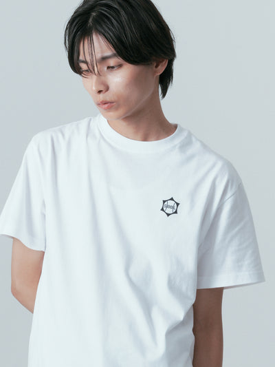 SHUTO コットンTシャツ リーグロゴ ホワイト