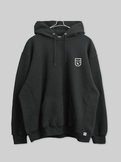 DOKKYO RUSSELL ATHLETIC pullover hoodie DKKY logo ash