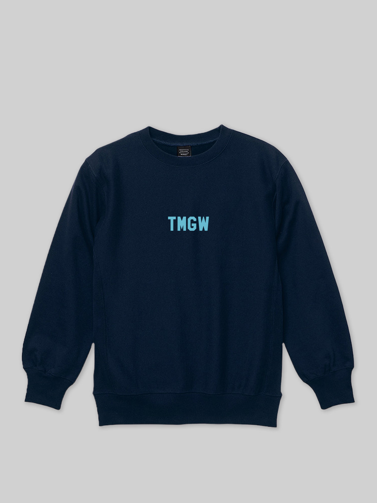 DOKKYO Heavyweight Crew Neck Sweatshirt DOKKYO DOME Logo Navy