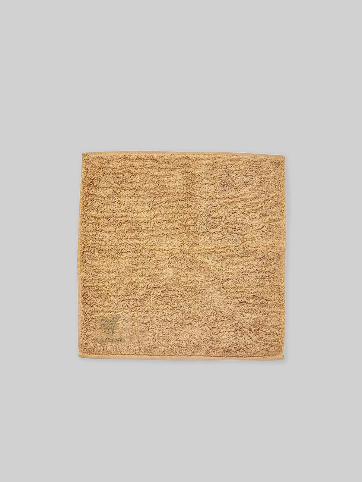 TAMAGAWA THING FABRICS Towel Handkerchief TG Logo Sax