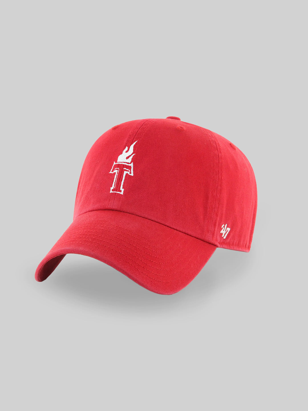 TEIKYO '47 CLEAN UP T logo red