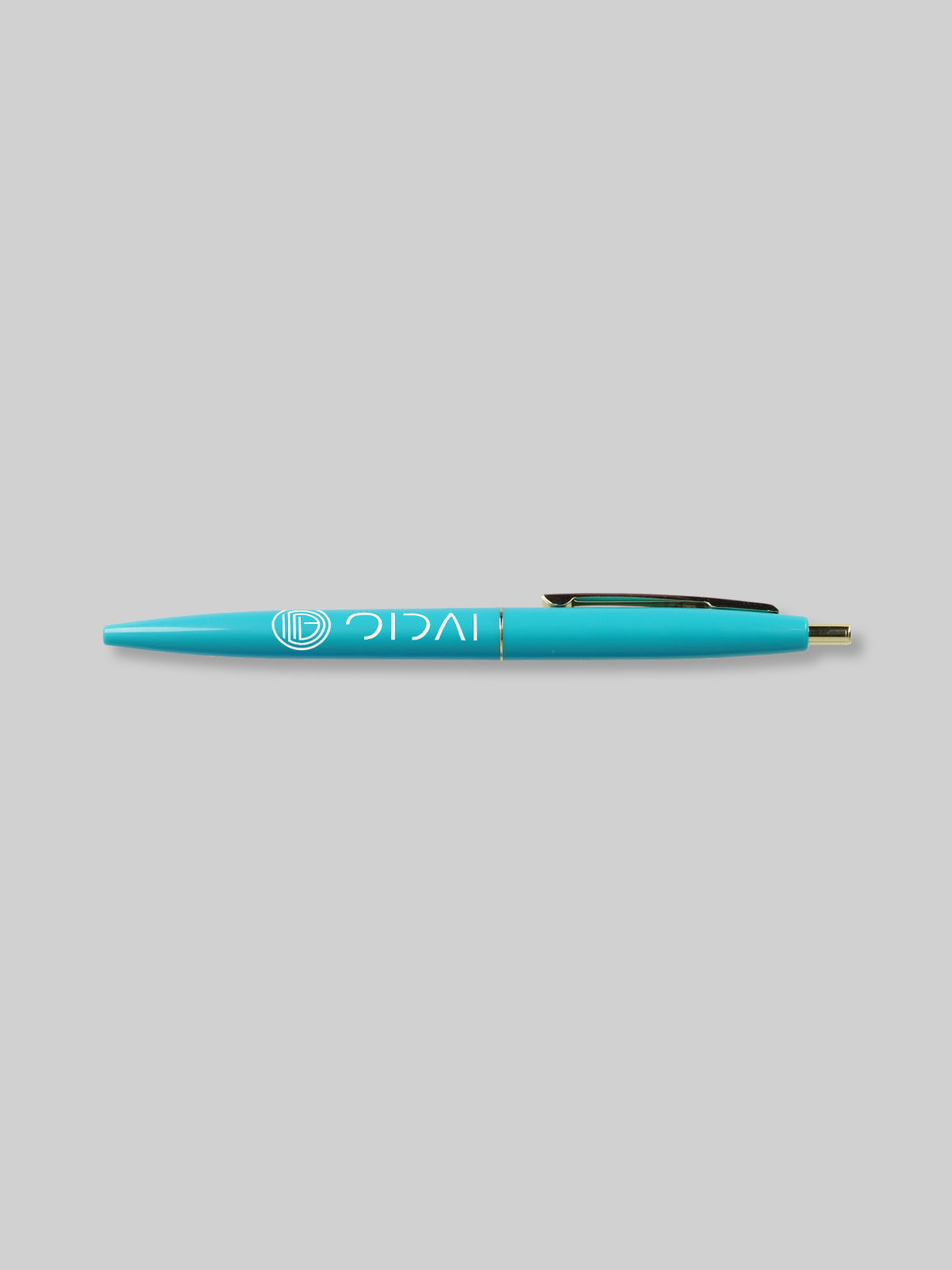 OIDAI BIC クリックゴールドボールペン サークルロゴ ティールグリーン