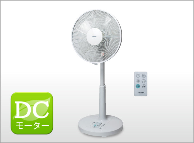 テクノス フルリモコンDCリビング扇風 KI-327DC