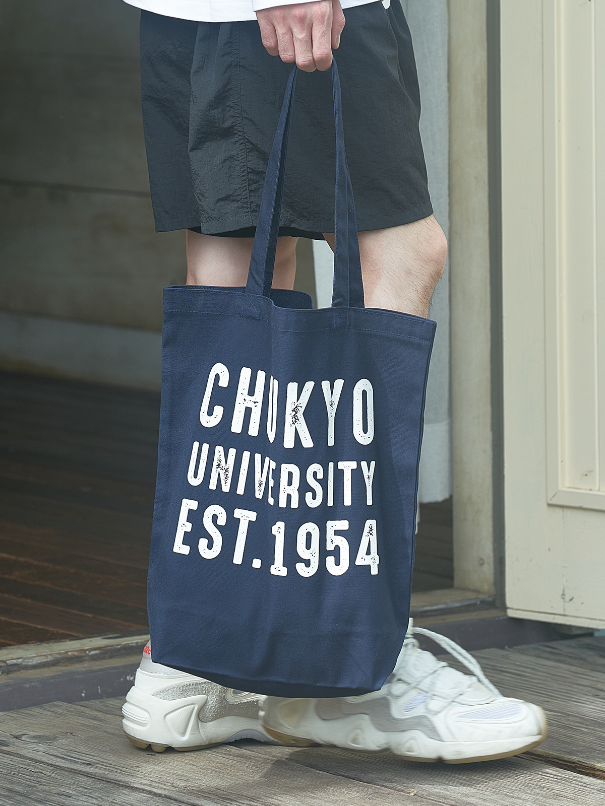 CHUKYO トートバッグ UNIV ネイビー – COLLEGE MARKET｜カレッジマーケット