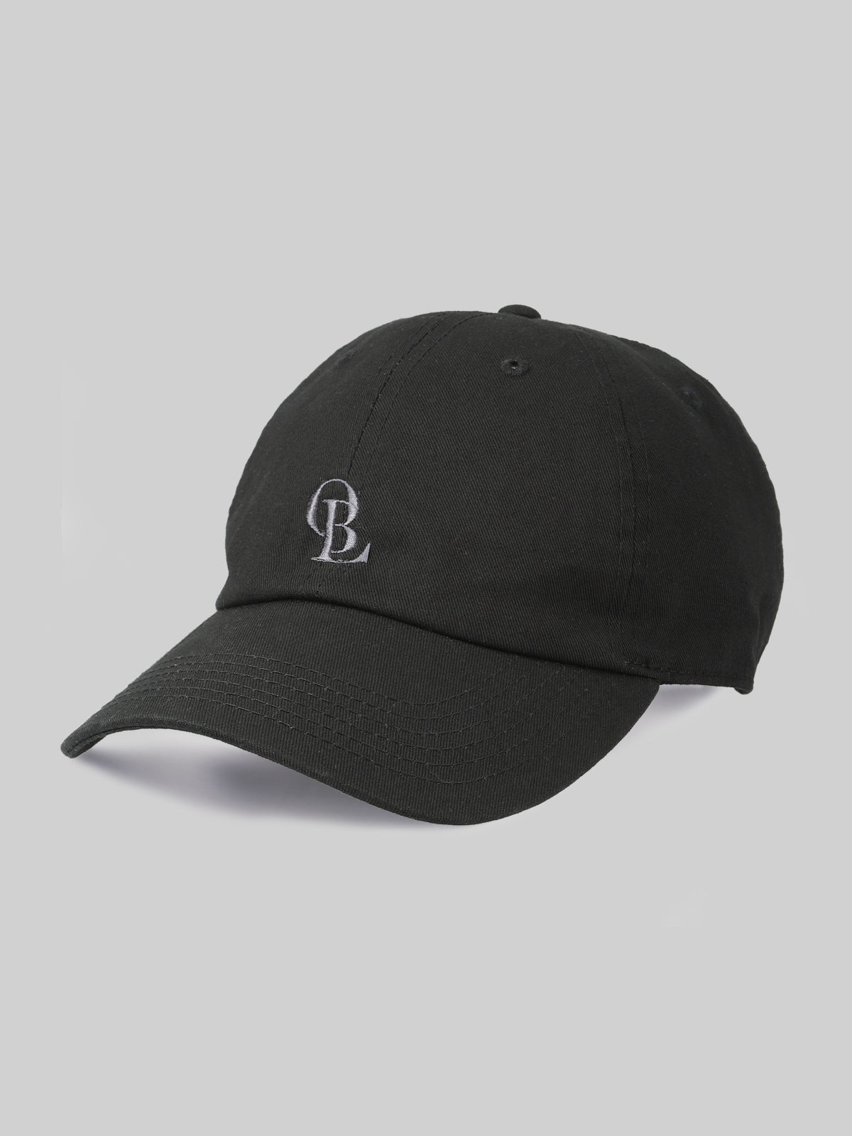 JF OBERLIN newhattan baseball low cap OBL logo black