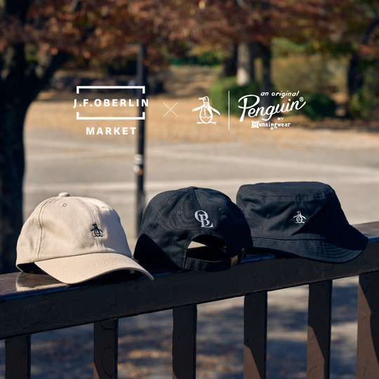 J. F. OBERLIN MUNSINGWEAR 22AWキャップ OBLロゴ ブラック