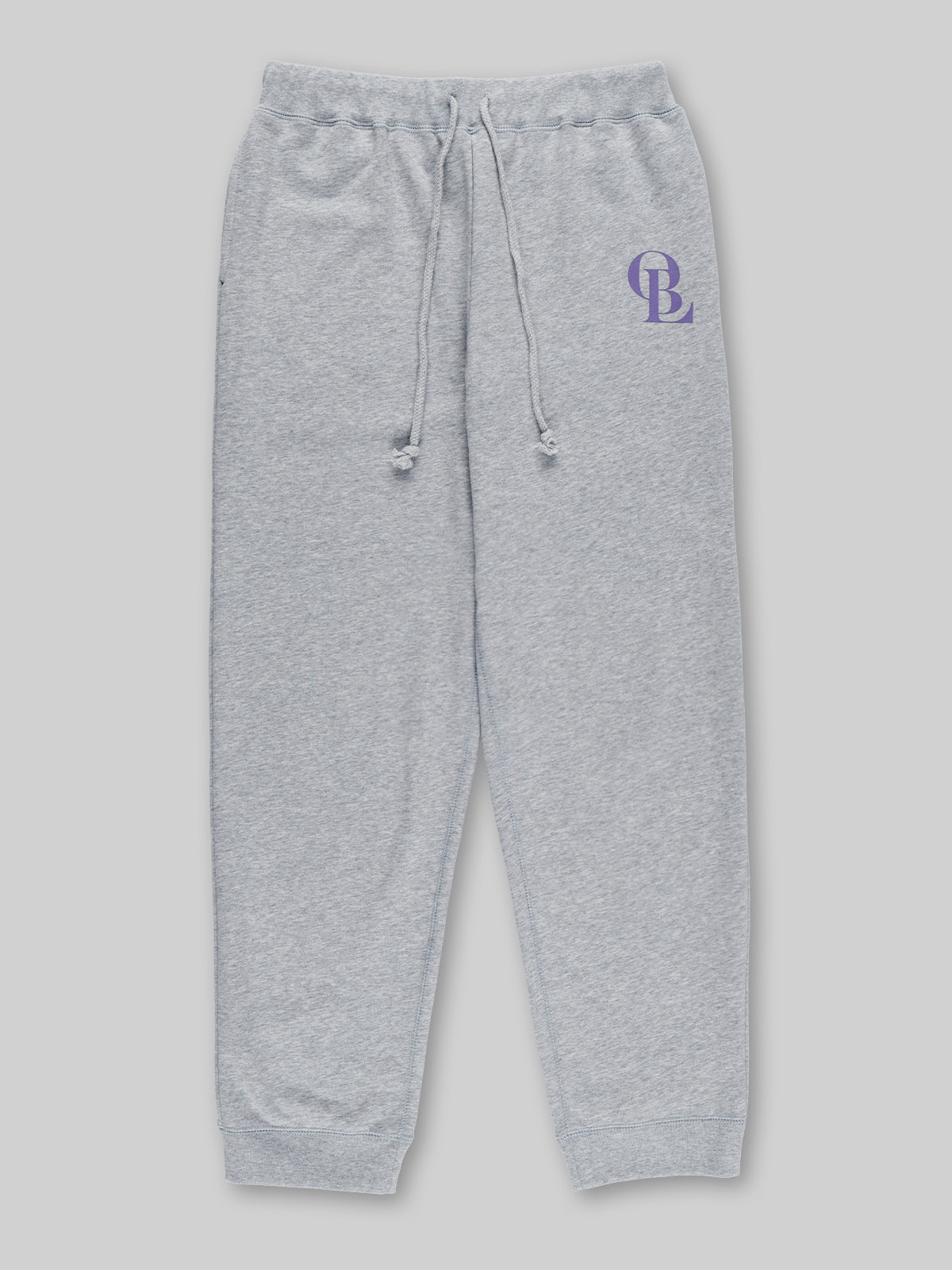 JF OBERLIN Sweat Pants OBL Logo Mixed Gray