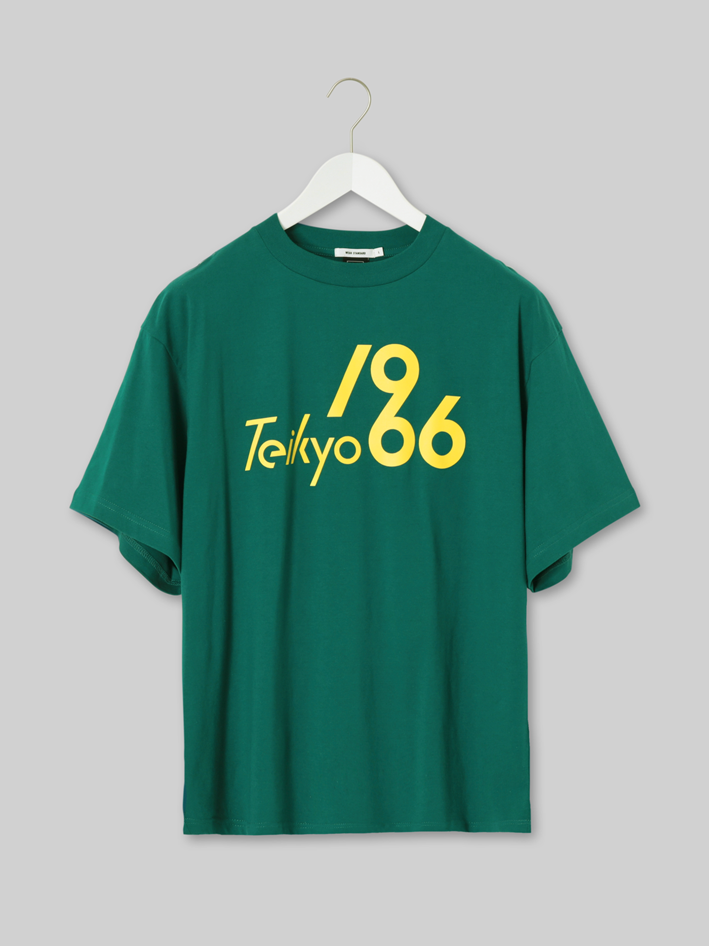 TEIKYO スタンダードクルーネックTEE Teikyoロゴ グリーン