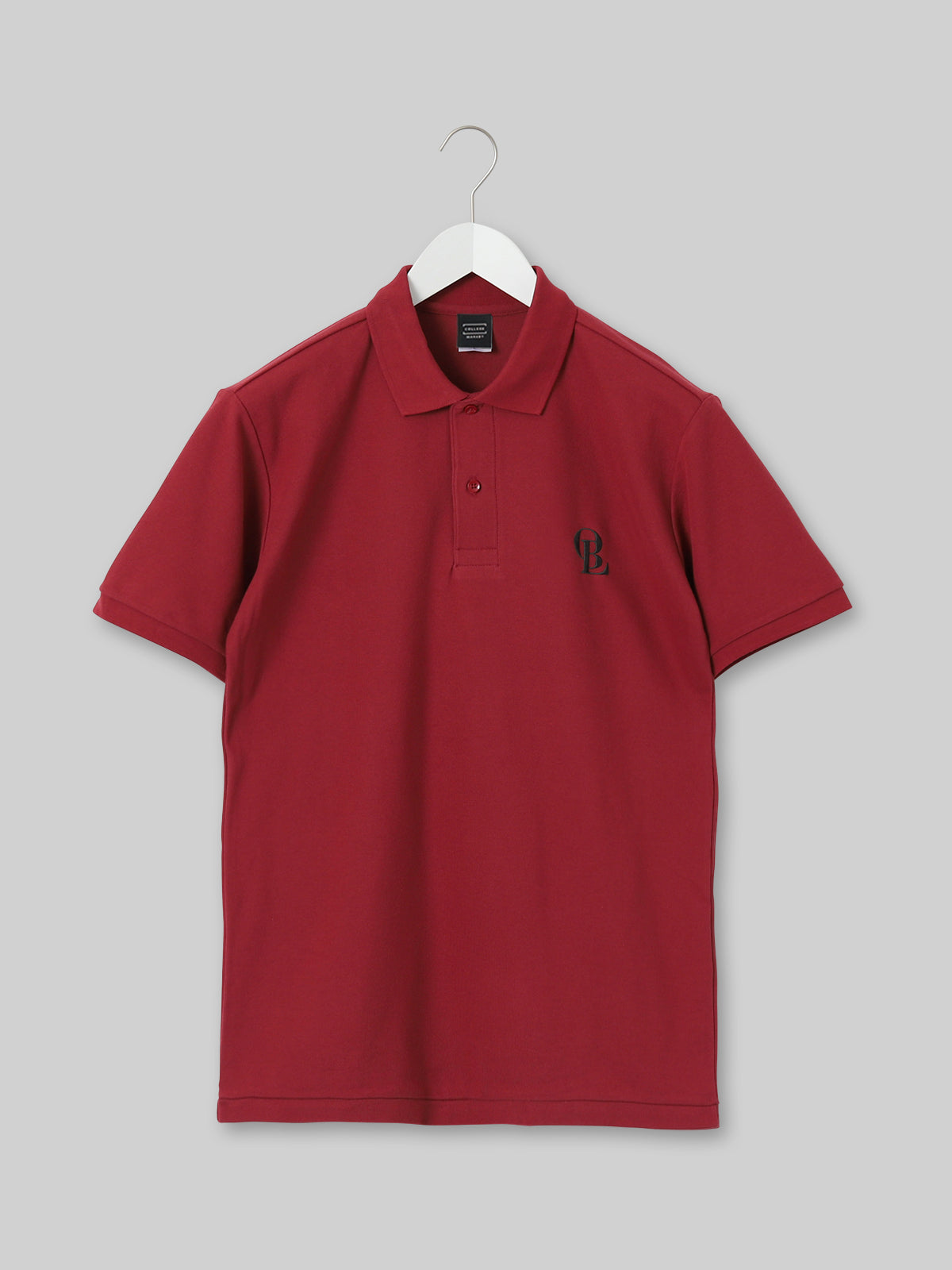 [ 2023年 桜美林大学教職員様限定10%OFF ] J. F. OBERLIN T/CポロシャツOBLロゴ バーガンディ