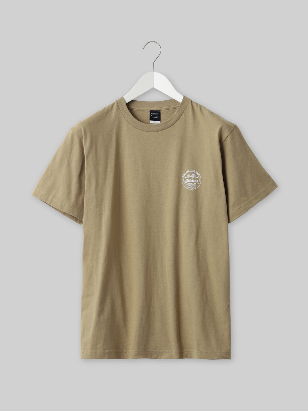 Superdry★サークル・オレンジ＆ゴールド ロゴ☆カーキ☆Tシャツ Superdry The Orange Label Tee Co. Men's Size S Logo T-Shirt
