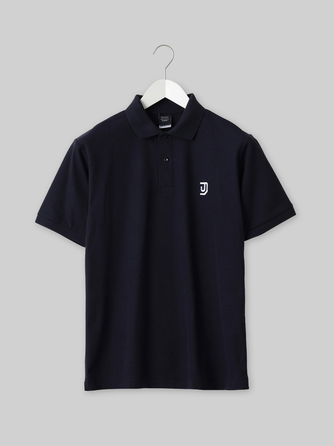 神奈川大学特別商品】ドライカノコポロシャツ ブロックロゴ ネイビー